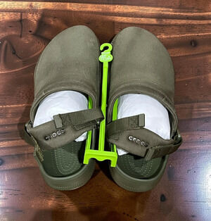 Crocs Classic Crafted Vegan Suede Clog Men 10 Women 12 Olive Green 211930-309